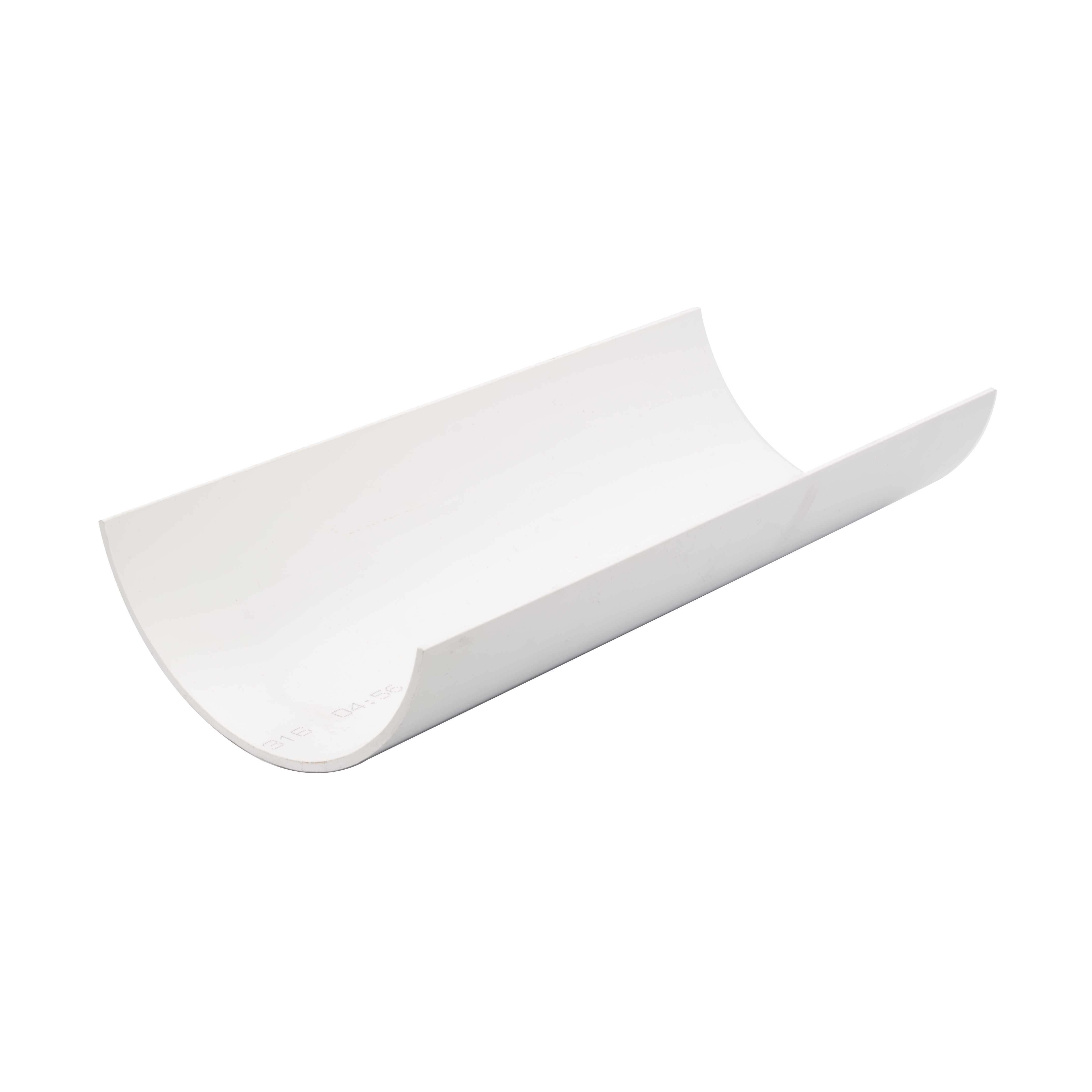Floplast Half Round White Guttering